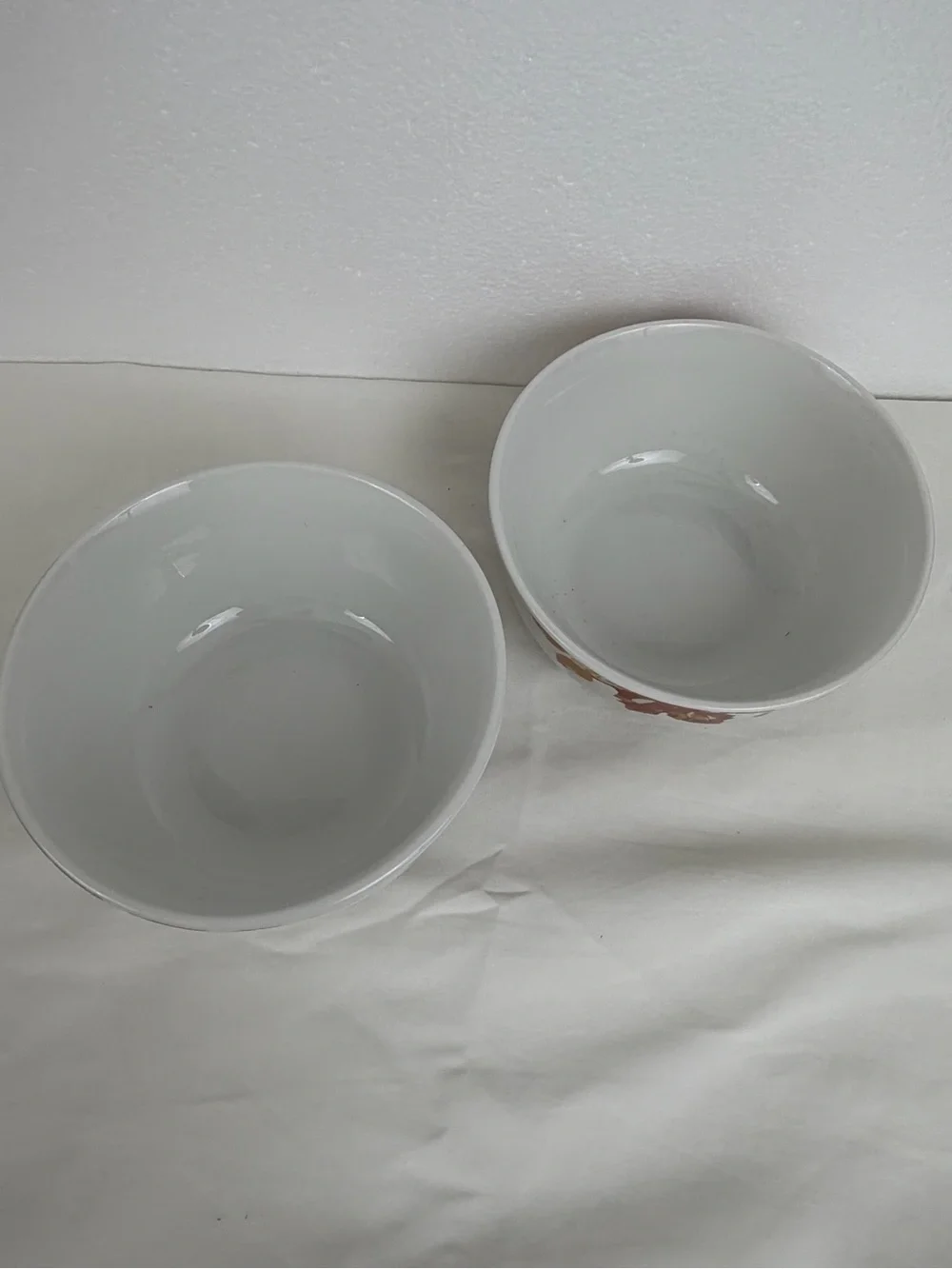Royal Norfolk Autumn Leaves Fall Acorns Set Of 4 Soup Cereal Bowls